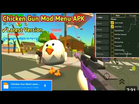 Chicken Gun Mod Menu Cheat Latest version Free Download