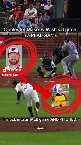 Bryan Baker's Make-A-Wish Moment at MLB Game