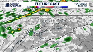 FUTURECAST | Despite the widespread cloud cover we're starting the day with the sun out and shining! Many clouds are higher in elevation, allowing the sun to shine through. Later, light rain will roll in along a cold front passing overnight. It'll clear early Sunday | WBIR Weather