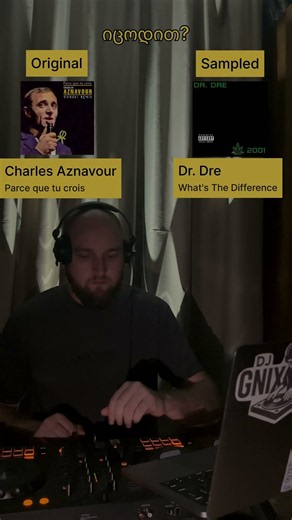Original Song VS Sampled-Charles Aznavour & Dr Dre #hiphop #hiphopmusic #drdre