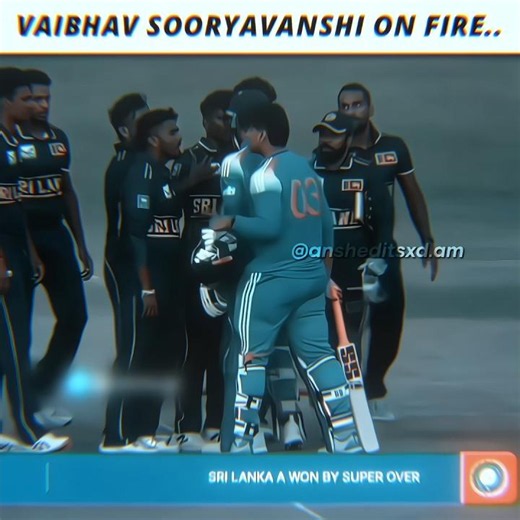 Vaibhav Bro On Fire 🔥💀 #vaibhavsuryavanshi