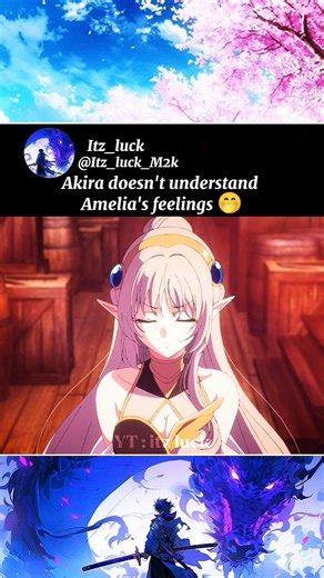 Akira doesn't understand Amelia's feelings 🤭❤ ~ My Status as an Assassin EP5 Copines Slowed Edit ✨