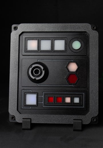 Star Wars-inspired Control Panel | Programmable LED Display | Handmade Sci-fi Decor | Ready-to-use & Customizable | USB Powered | Panel Two - Etsy