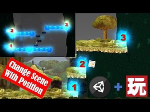 Unity & Playmaker - Change Scenes While Keeping The Position of the Player According to the Entrance