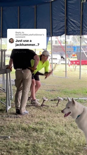 Replying to @DontCallMeLateForDinner like that one? #jackhammer