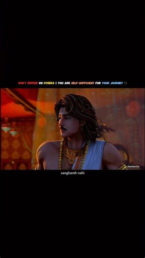 Don’t Depend on Others | You Are Self-Sufficient for Your Journey | Krishna Quotes #krishna #prem
