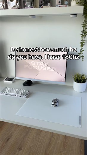 Be honest, how much hz does your monitor have? I have 180 hz. #gamingsetups #monitor #dualmonitors