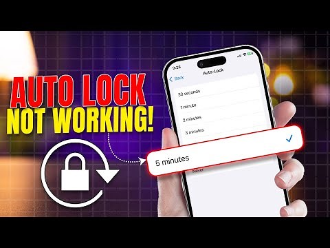 Fix Auto Lock Time Setting Not Working on iPhone | Screen Not Locking Issue