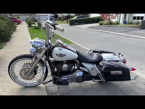 23” front wheel no rake on my Viclas - road king classic 100th anniversary