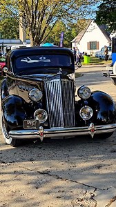 1936 Packard 3 Window Coupe Classic Car Drive By Engine Sound Packard Proving Grounds Fall 2024 | Casey Faitel