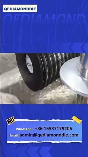 🔍💎 The Metamorphosis of a Metal Wire! The Hardcore Operation of Wire Drawing Dies 🏭