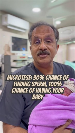 microTESE: 30% Chance of Finding Sperm, 100% Chance of Having Your Baby