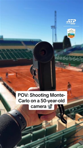 Monte-Carlo Masters Tennis on 8mm Film