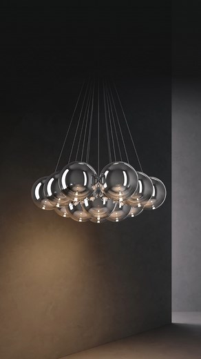 24 reactions | Random Cloud is a chandelier that has become part of...