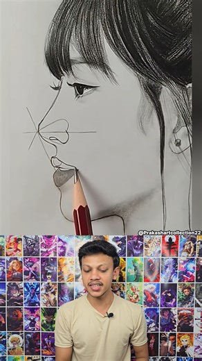 JollyForever on Instagram: "Trust the Process ❤️✍️ Trust the process, even when progress feels slow. Every small step matters. ❤️✍️ Stay consistent. Never give up. #reelsvideo #drawing #nose #face #lisa #blackpink #art #sketch #jollyforever"