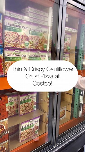 🍕 You guys! It’s seriously SO good! @Milton’s Craft Bakers Roasted Vegetable Cauliflower Crust Pizza! The 2-pack at Costco is already a steal, plus now it’s on sale for $3.40 off! Made with premium ingredients: savory roasted veggies, scratch-made sauce & real cheeses! Stock up before 3/31! #MiltonsCraftBakersPartner #MiltonsCraftBakers #GlutenFree #CauliflowerCrustPizza #Costco #EasyMeals