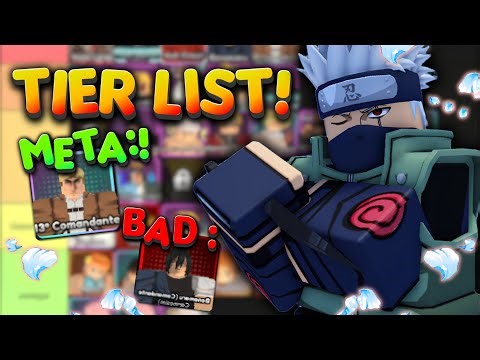 TIER LIST [ 🔥 UPDATE 1 🧑🏽‍🚒 ]ANIME FINAL STRIKE! ATUALIZADA! META OR BAD?!