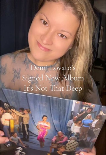 Scooped up Demi Lovato’s new album It’s Not That Deep signed by her!! Officially have her John Hancock which is incredible, she is so iconic!! Love her & love this new album! KISS KISS DEMI 😘💋 you are so LOVED!! Thank you for the music 🫶 @Demi Lovato @Victrola #demilovato #itsnotthatdeep #vinyl #victrola #musiclover