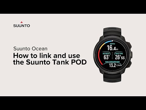 How to link and use the Suunto Tank POD
