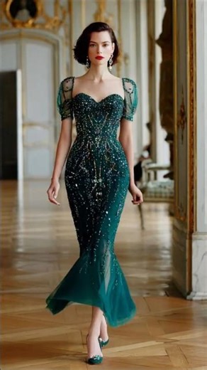 Emerald Green Evening Dress 2026 ✨ Elegant & Luxurious | Episode 99