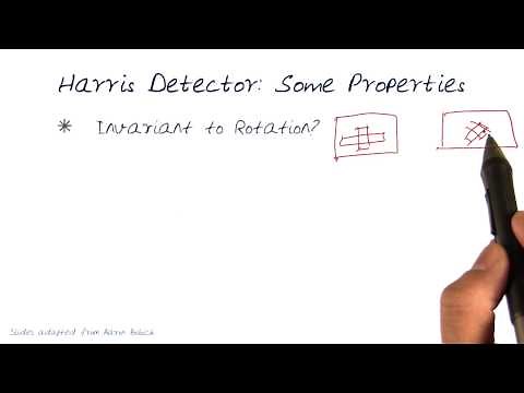 Harris Detector Some Properties 1