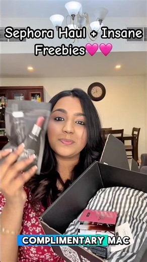 Sephora MAC Haul ✨ Pinklite Glow, MAC Meher & INSANE Freebies | Dubai Beauty Influencer #sephorahaul