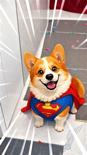 Balloon Challenge Gone Wrong! 🐶🎈 Superman Dog Breaks the Rules!