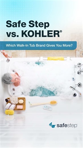 Safe Step vs. KOHLER® Walk-In Tubs