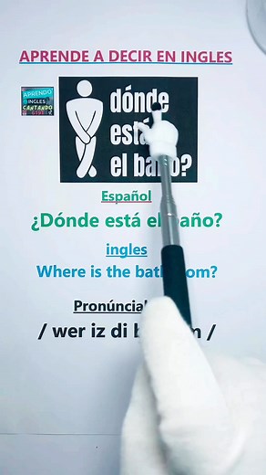 1.6M views · 23K reactions | Aprende a decir ”¿Dónde está el baño?”...