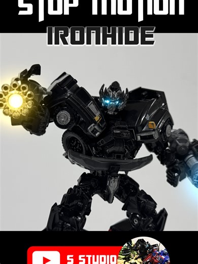 Transformers stop motion_Ironhide #Transformers #stopmotion #animation #optimusprime #bumblebee