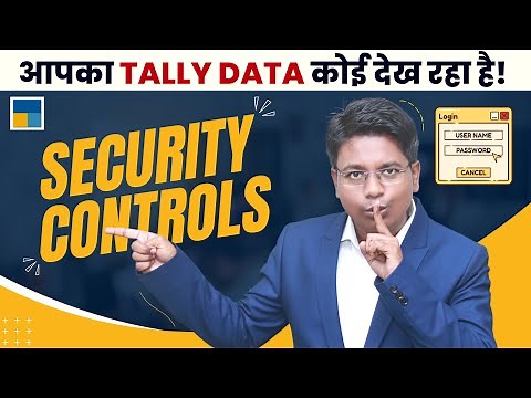 How to use security control in tally prime | Security control in Tally prime