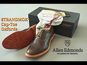 Allen Edmonds Shoe Review | STRANDMOK CAP-TOE OXFORD WITH DAINITE RUBBER SOLE