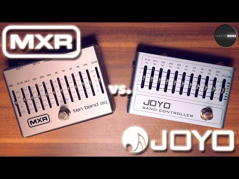 Shootout + Opinion: MXR 10 BAND EQUALIZER (M108S) vs. JOYO BAND CONTROLLER R-12