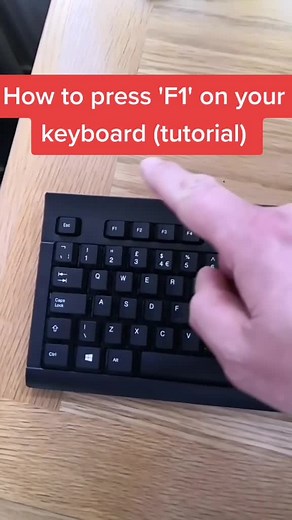 How to Press 'F1' on Your Keyboard: Step-by-Step Tutorial