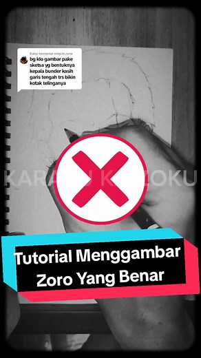 Tutorial Menggambar Roronoa Zoro dengan Mudah dan Rapi