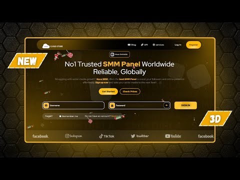 🔥 New SMM Panel Script 2025 | Premium 3D Theme | Build Your Own SMM Panel