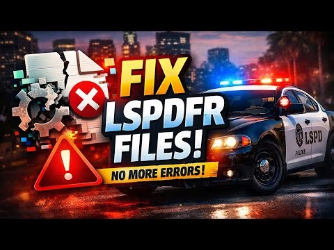 How To Fix Any File Broken / Placed In Wrong Folders || GTA V LSPDFR FIVEM