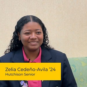 Most high school seniors would not take on the challenge of building a robot by themselves, but Zelia Cedeño-Avila ’24 built a robotic scarecrow for her myExperience capstone project to help scare pests off the Dobbs Farm. Hutchison is where Zelia, who started attending in ninth grade, blossomed not only academically but also socially, helping her overcome her shyness and introversion. Zelia will attend Vanderbilt University in the fall, and she plans to study mechanical engineering and pursue a