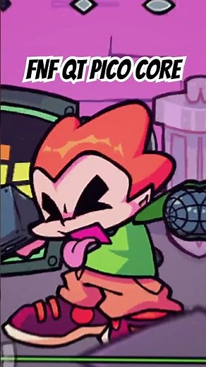 FNF QT PICO CORE #fnf #pico #animation