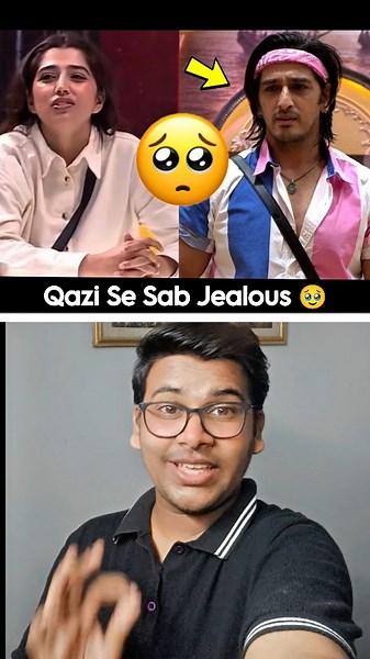 Qazi Se Sab Jealous 🥹| #shorts #biggboss20 #beingnazim #trending #viral