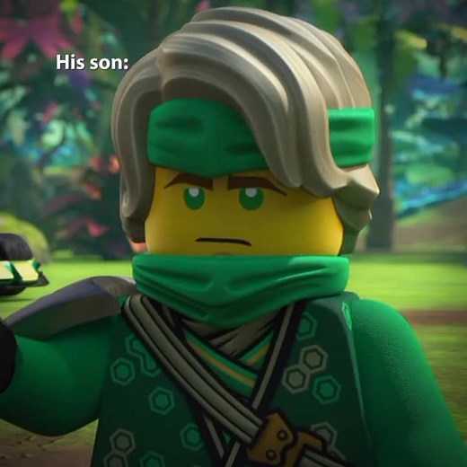 Father and Son Bonding in Lego Ninjago | Lloyd Garmadon Family Moments