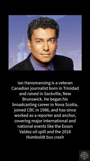 🇹🇹🇨🇦 Trinidadian Canadian Gentleman 🇹🇹🇨🇦 Ian Hanomansing 🇹🇹🇨🇦 #Explore #broadcast #canada #trinidad