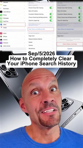 Did you know your iPhone search history might still linger even after deletion? 🤔 Learn how to manage your search history for better privacy! Don't forget to save this for future reference! #iphonetricks #iphone #iphonetips #icloud #search