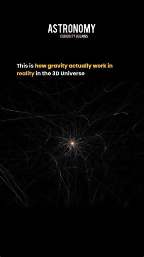 Science fact on Instagram: "All explanations of it show a 2 dimensional sheet being stretched by a heavy object.Sure in that case there is only one 'dimple' that is formed and it is easy to show curvature of space and planets falling towards the centre of the single dimple. In three dimensions, space isn't like a stretched rubber sheet with a dip. it's more like an invisible, flexible volume that can bend and change how things move through it. A massive object (like a planet or star) doesn't mak