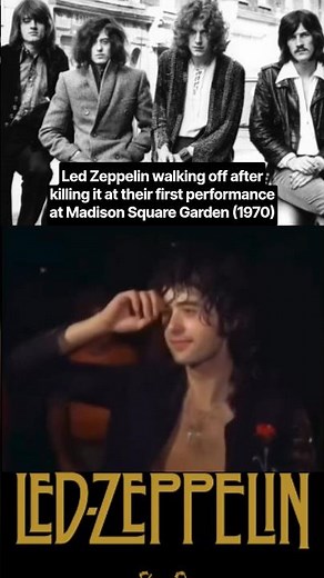 Led Zeppelin After Their Historic Madison Square Garden Show #music #ledzeppelin #fyp #rockhistory