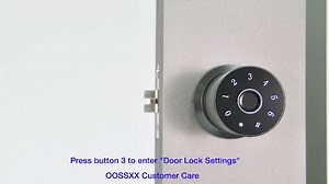 Watch OOSSXX Smart Lock Setup on Amazon Live