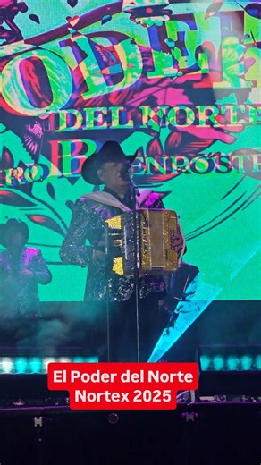 La leyenda viviente, El Poder del Norte de Arturo Buenrostro, poniéndole mucha intensidad al Nortex 2025. @arturobuenrostro_ @nortex #elpoderdelnorte #musicanorteña #nortex #instamusic #acordeonista | Conciertos en Monterrey