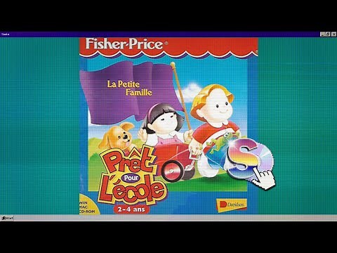 La Petite Famille Prêt pour l'École Fisher-Price | CD-ROM jeu pc complet