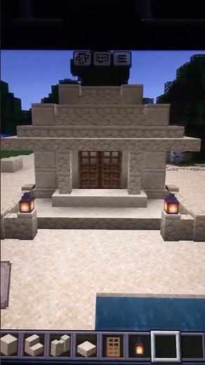 Minecraft sand house ideas