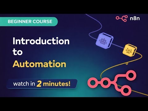 n8n Automation Tutorial for Beginners | Learn Automation in 2 Minutes